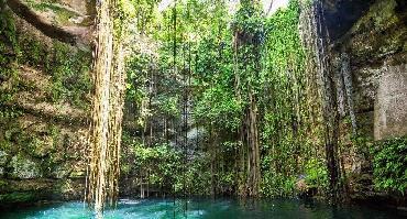 Visiter Les cenotes de Cuzama
